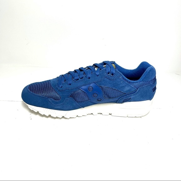 Saucony Shadow 5000 Running Shoes Men’s Size 9.5 Blue/Cream‎ S70404-32 main image 4